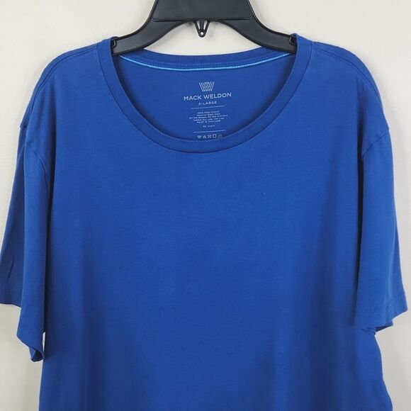 Mack Weldon Blue Short Sleeve Tee - Picture 3 of 6
